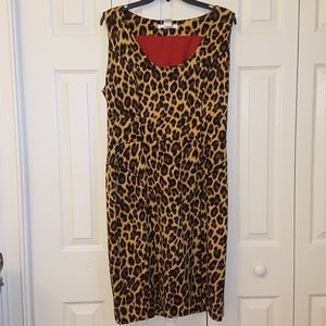 WD NY leopard print dress